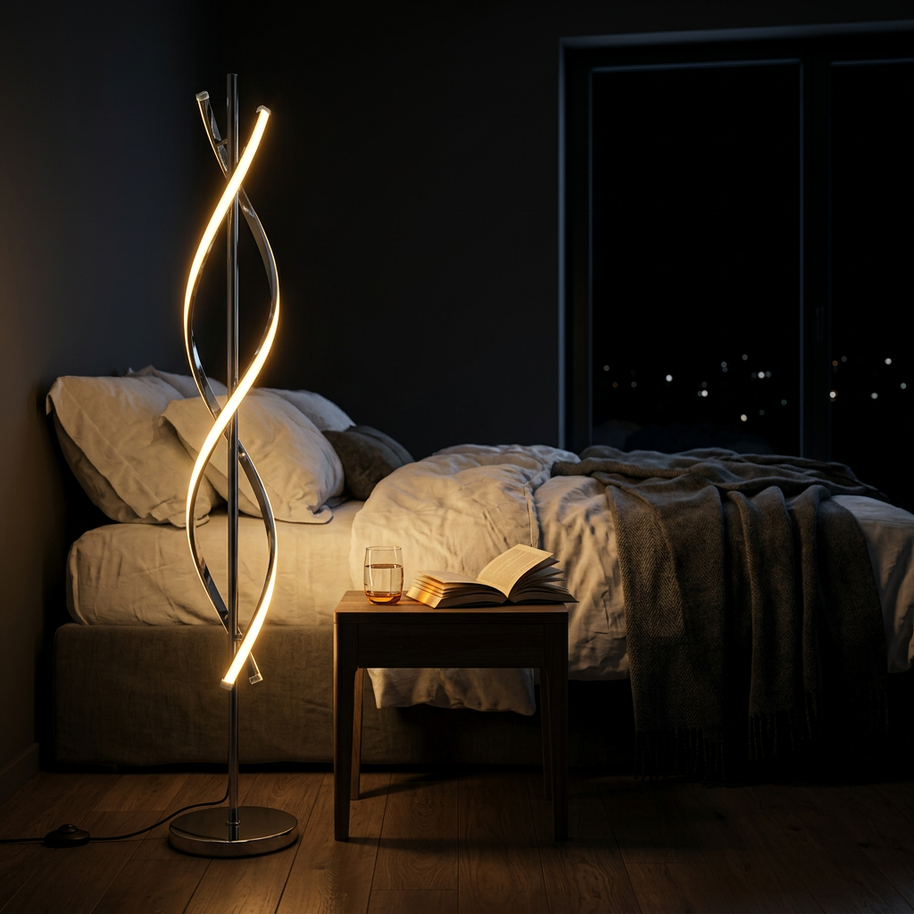 Marholm Velo Golvlampa (Krom)