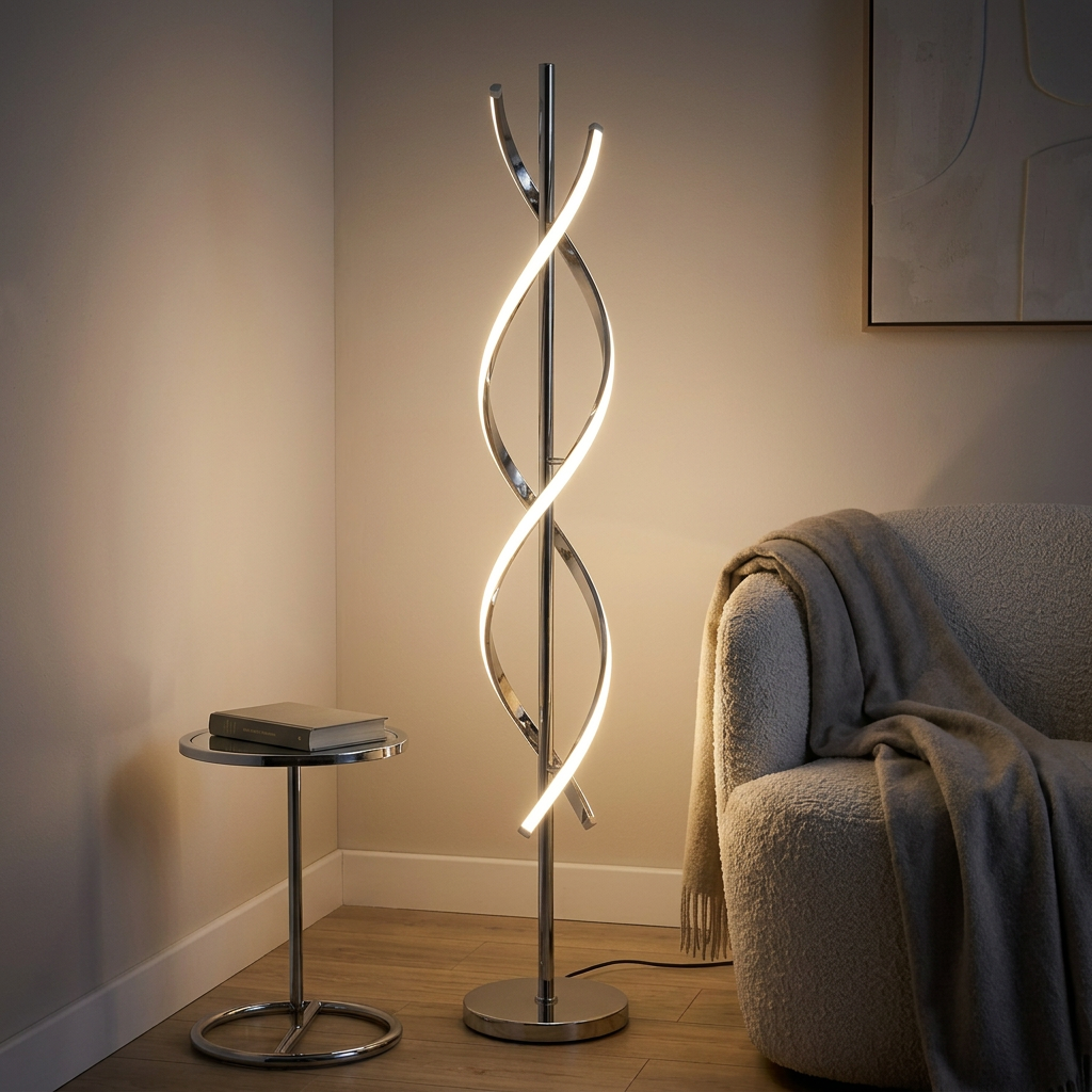 Marholm Velo Golvlampa (Krom)