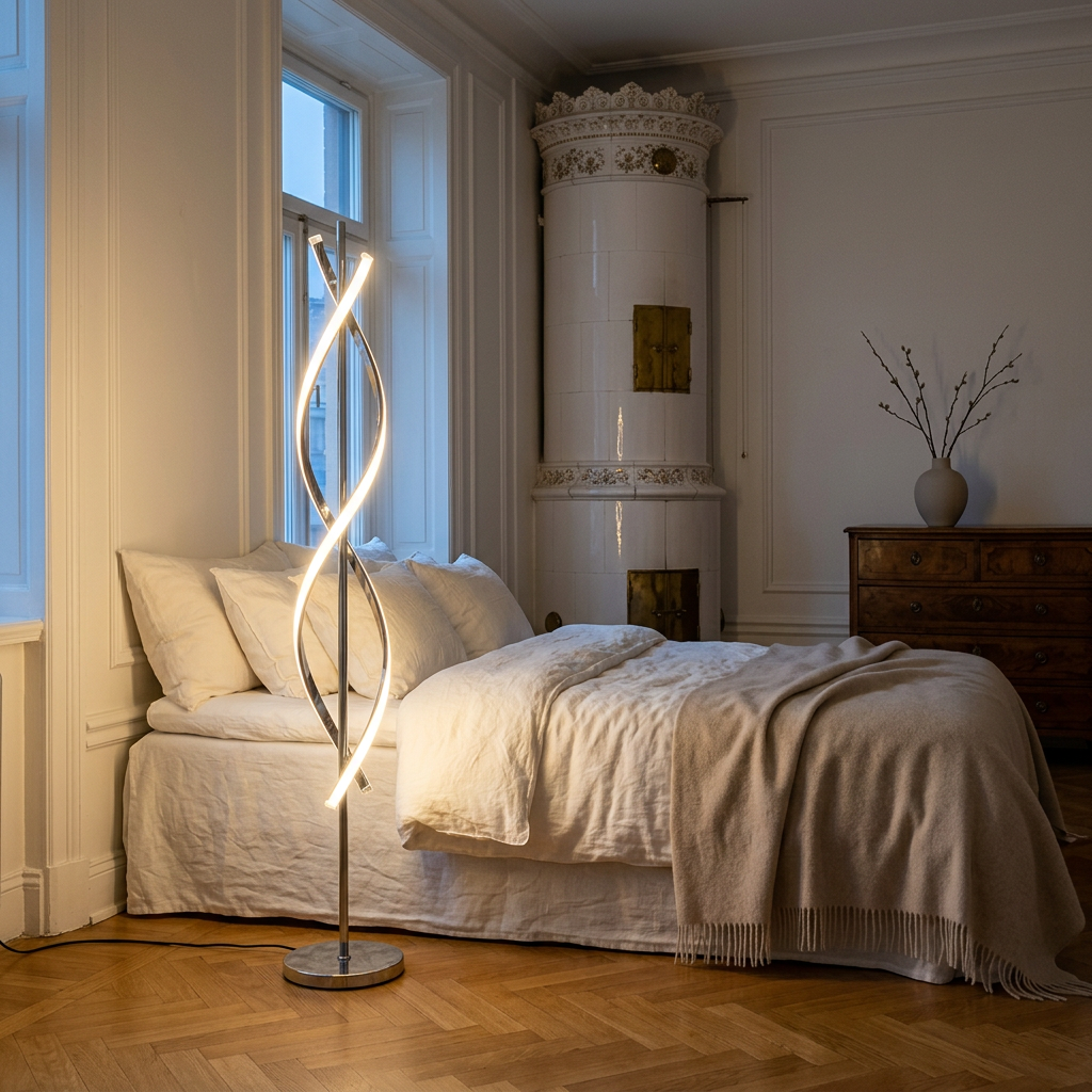Marholm Velo Golvlampa (Krom)